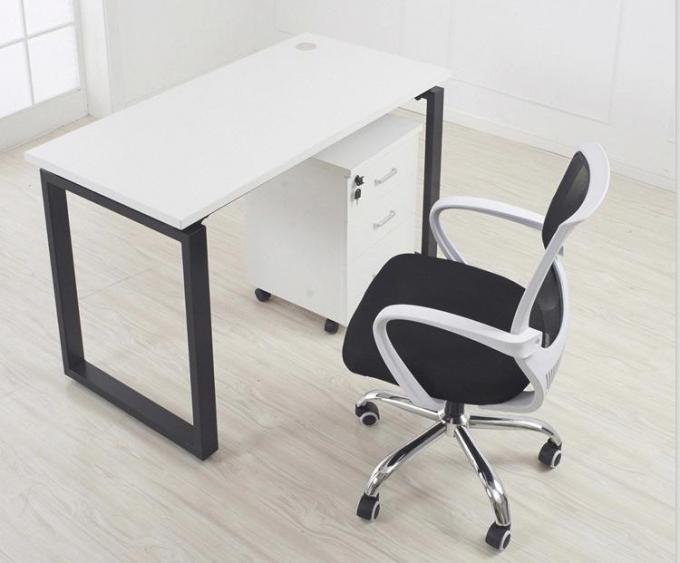 2018 fertigte hölzernen weißen Bürotisch des modernen Schreibtischs besonders an