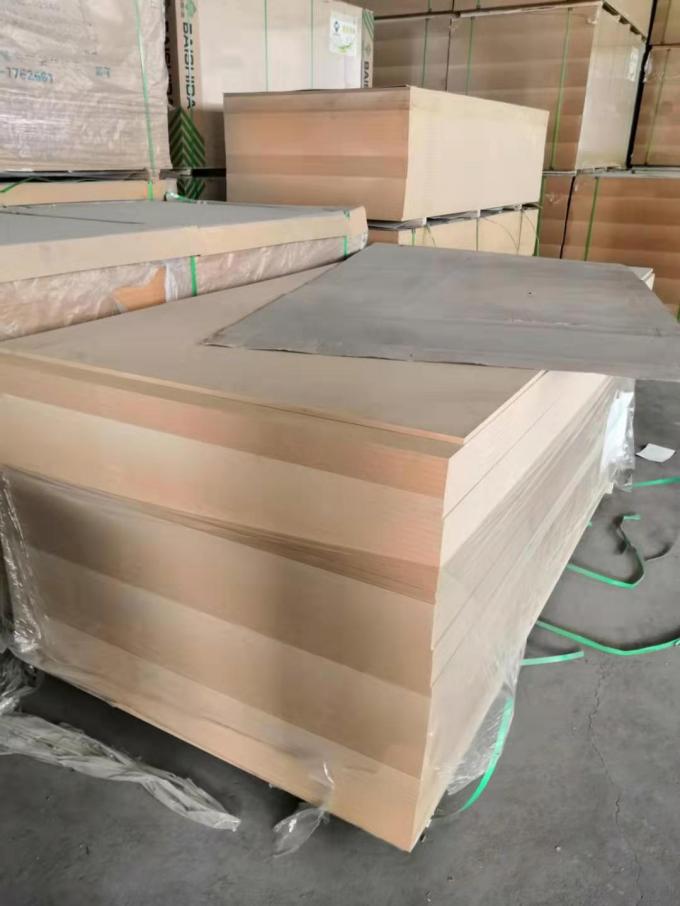 Holzfaser lamelliertes MDF-Brett für Haus-Möbel-Dekoration 1220*2440mm