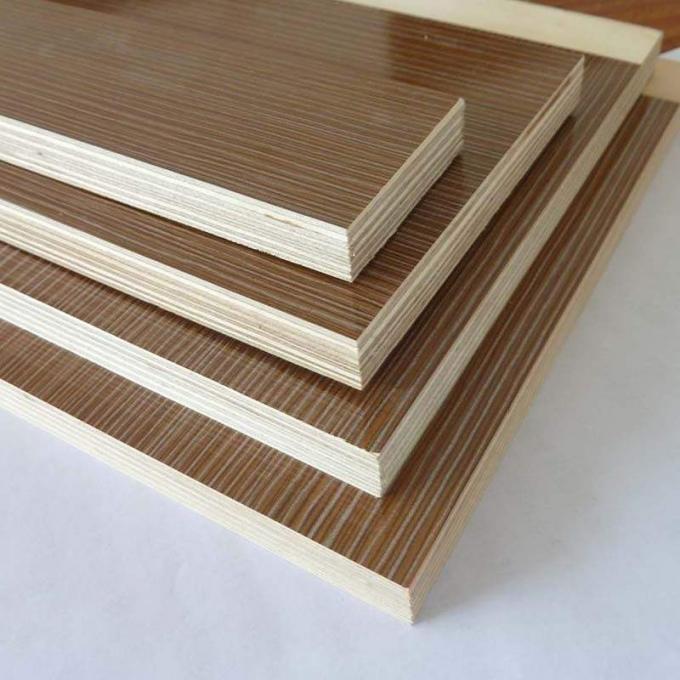 Melamin stellte Handelsklasse-Sperrholz für Bauunternehmen-Dekoration gegenüber