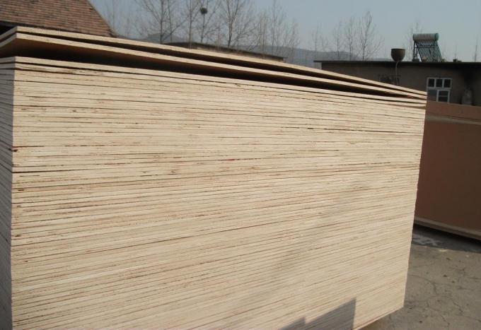Pappel-Kern-Ebene gegenübergestelltes Handelsklasse-Sperrholz für Paletten-Paket-Gebrauch