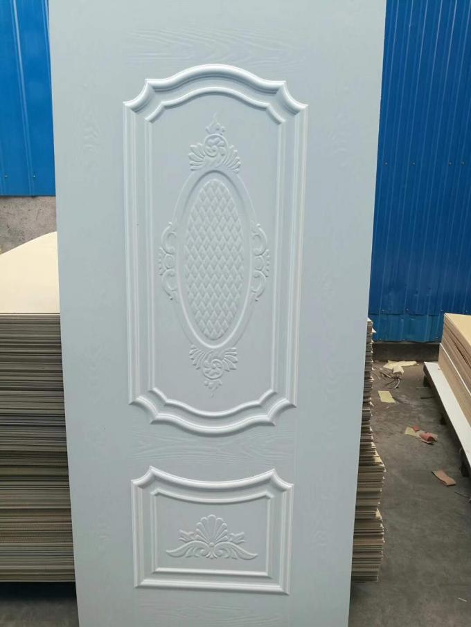 3mm Weiß-Zündkapsel Ende gegenübergestellter MDF-Tür-Haut-Entwurf mit 2150*900mm Größe