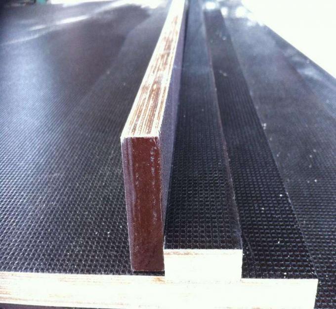 12mm starkes phenoplastisches gegenübergestelltes Gleitschutzsperrholz mit Eilschritt-heißer Presse