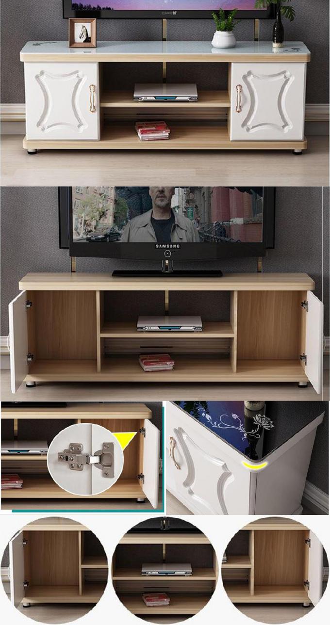 Hauptwohnzimmer-Möbel-moderner Spanplatte Fernsehstand umweltfreundlich