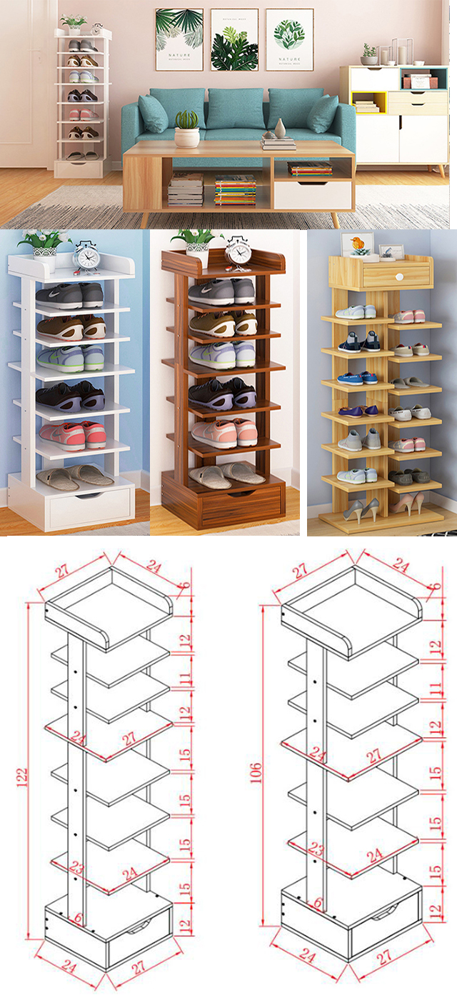 Melamin-überzogenes Spanplatten-Schuh-Kabinett mit Türen für Umweltschutz